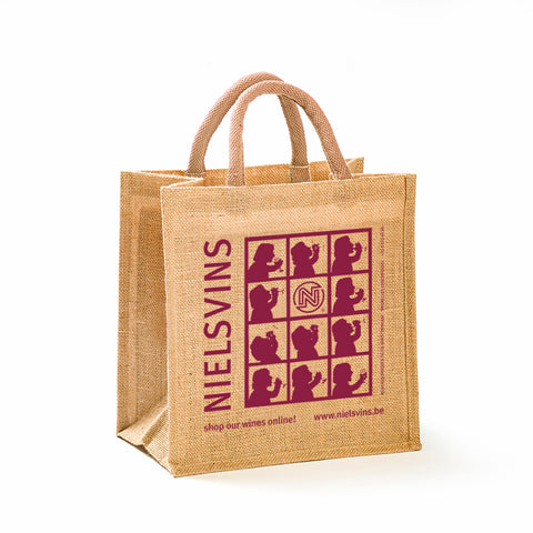 Jute wijntassen