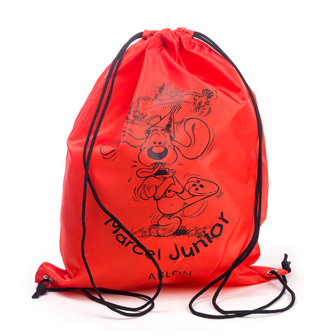 Bedrukte nylon tas rood MU model jenn