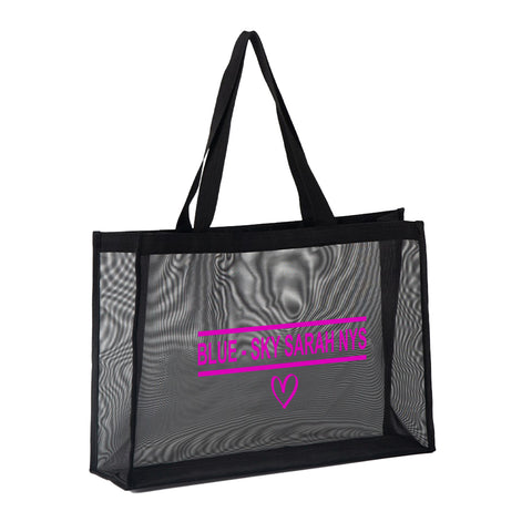 Draagtas mesh met logo BSS model millie