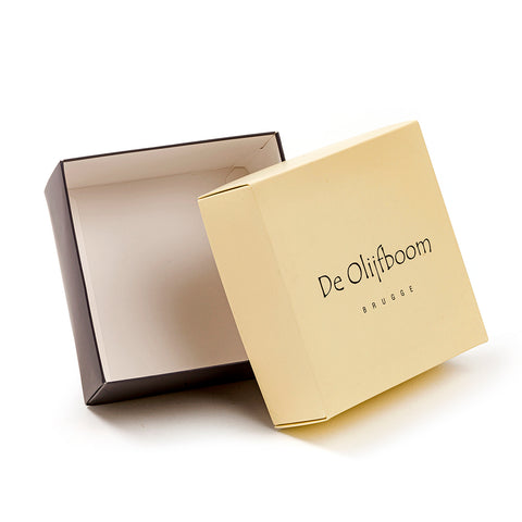 Gekleurde doos met deksel DO model boston