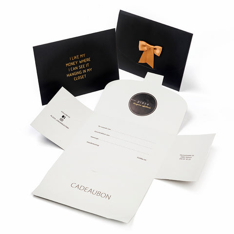 Geschenkverpakking cadeaubon PL model edith