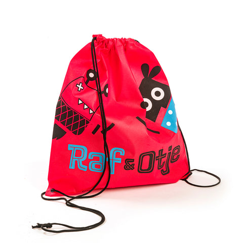 Goodiebag zakje rood RO model vicky