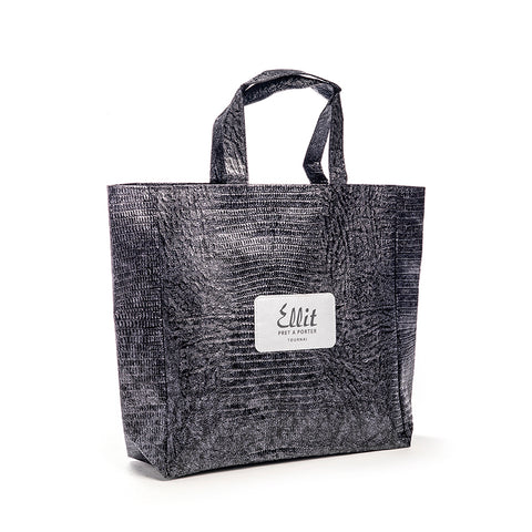 Non woven croco draagtas EL model signature