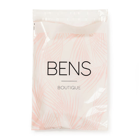 Verzendzak met print BB model valerie