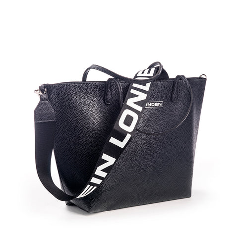 Zwarte draagtas KL model lisa