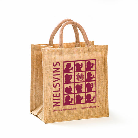 Jute wijntassen