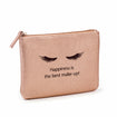 Leren make up tas model charley