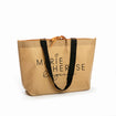 Non-woven tas bruin MT